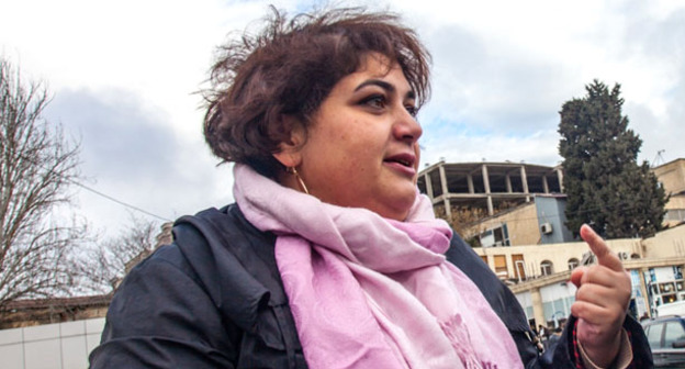 Хадиджа Исмайлова. Фото Азиза Каримова для "Кавказского узла"