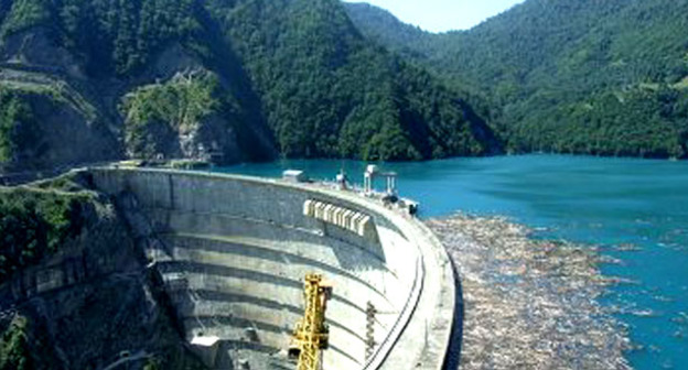 Худонская ГЭС. Фото http://newsgeorgia.ru/economy/20130405/215626991.html