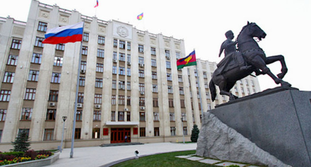 Здание администрации Краснодарского края.
Фото: Юрий Гречко / Югополис