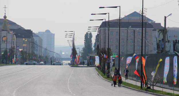 Грозный. Фото Магомеда Магомедова для "Кавказского узла"