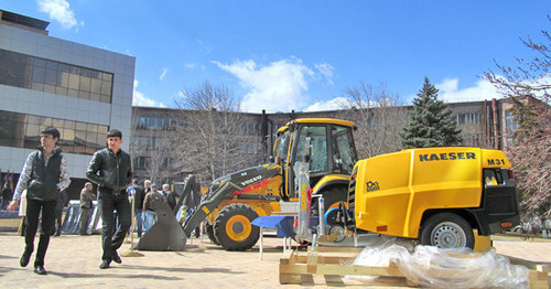 Международная выставка «Кавказ строительство и ремонт EXPO 2015» открылась в Ереване. 13 марта 2015 г. Фото Армине Мартиросян для "Кавказского узла"