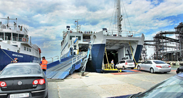 Паромная переправа в порту Кавказ. Фото: Aleksander Kaasik https://ru.wikipedia.org