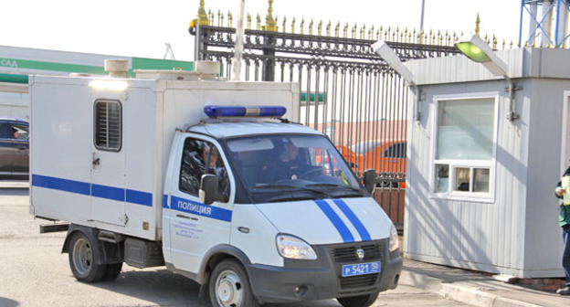 Конвой доставил в Мособлсуд участников БОРН. Москва, 18 марта 2015 г. Фото Магомеда Туаева для Кавказского узла"