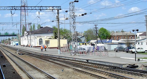 Железнодорожная станция Чертково. Ростовская область. Фото: Липунов Г.А. https://ru.wikipedia.org