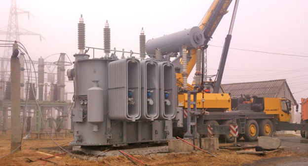 Подстанция в Цунтинском районе Дагестана. Фото предоставлено Пресс-службой ОАО "Дагэнергосеть"