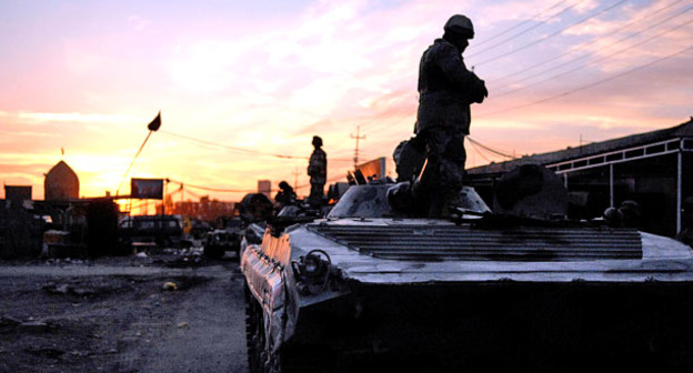 Иракские солдаты на боевом посту. Ирак. Фото: Tech. Sgt. William Greer https://ru.wikipedia.org/