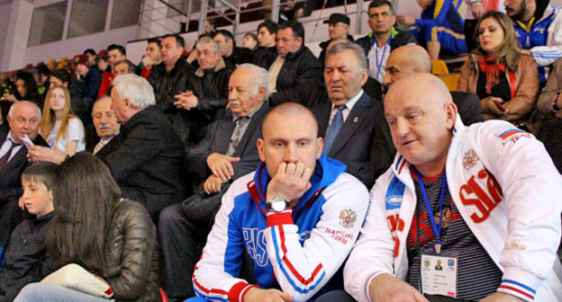 Участники чемпионата Европы по тхэквондо съехались в Нальчик. 26 марта 2015 г. Фото Людмилы Маратовой для "Кавказского узла"