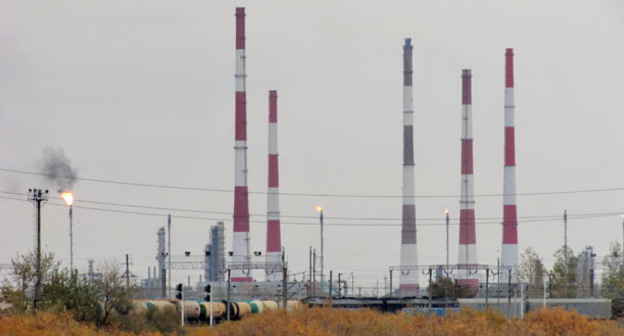 Астраханский газоконденсатный завод. Фото Вячеслава Ященко для "Кавказского узла"