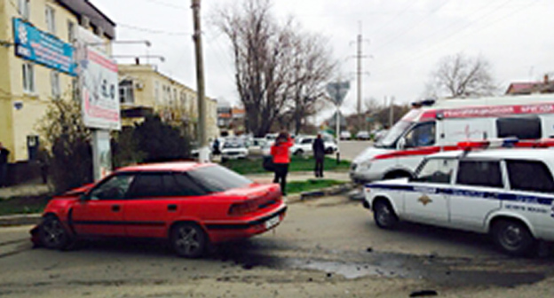 На месте происшествия. Фото: http://www.23.mchs.gov.ru/operationalpage/operational/item/2651969/