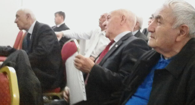 Участники заседания Общественной палаты республики КБР. Нальчик, 31 марта 2015 г. Фото Людмилы Маратовой для "Кавказского узла"