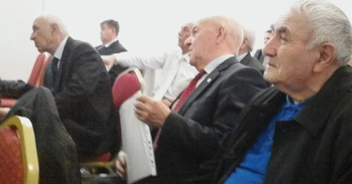 Участники заседания Общественной палаты республики КБР. Нальчик, 31 марта 2015 г. Фото Людмилы Маратовой для "Кавказского узла"