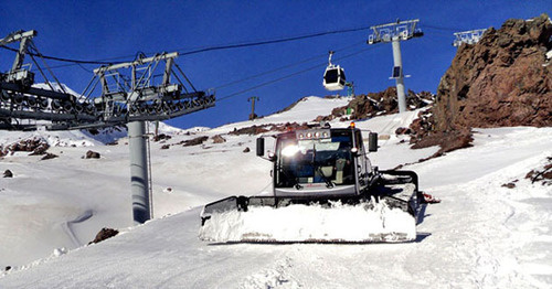 Канатная дорога в Приэльбрусье. КБР. Фото Луизы Оразаевой для "Кавказского узла"