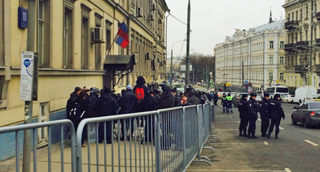 Здание Басманного районного суда Москвы. Фото корреспондента "Кавказского узла"
