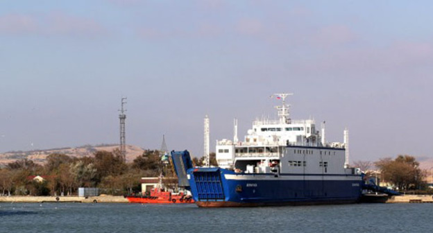 Паром на Керченской переправе. Фото: Единая транспортная система http://transdir.ru/