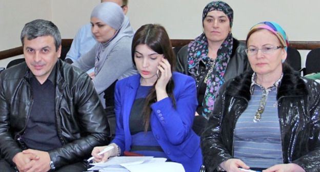 В зале Ставропольского краевого суда во время слушаний по делу Байчорова. Апрель 2015 г. Фото Магомеда Туаева для "Кавказского узла"