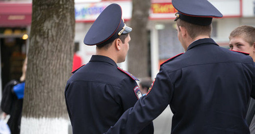Сотрудники полиции. Фото: Денис Яковлев / Югополис
