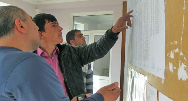 Парламентские выборы в Нагорном Карабахе. 3 мая 2015 г. Фото Алвард Григорян для "Кавказского узла"