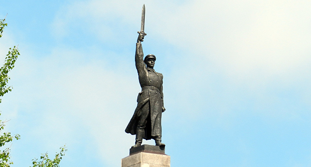 Памятник чекистам в Волгограде. Фото Татьяны Филимоновой для "Кавказского узла" 