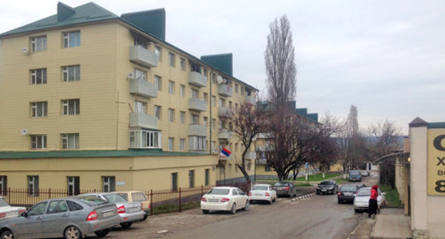 Старопромысловский район Грозного. Фото Ахмеда Альдебирова для "Кавказского узла" 