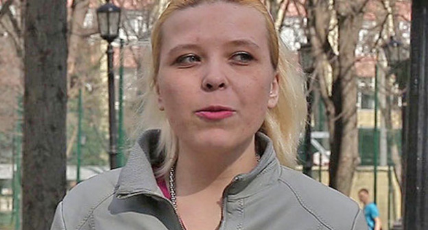 Дарья Полюдова. Кадр из видео пользователя Открытая Россия http://www.youtube.com/watch?v=awVTP1AgjfI