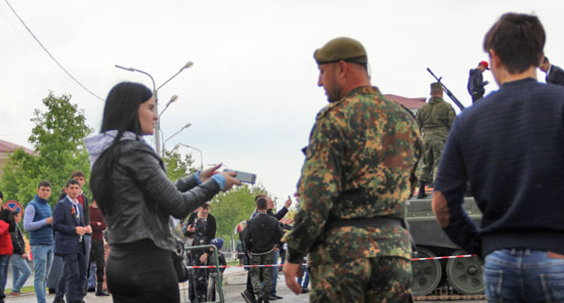 Грозный. Май 2015 г. Фото Магомеда Магомедова для "Кавказского узла"