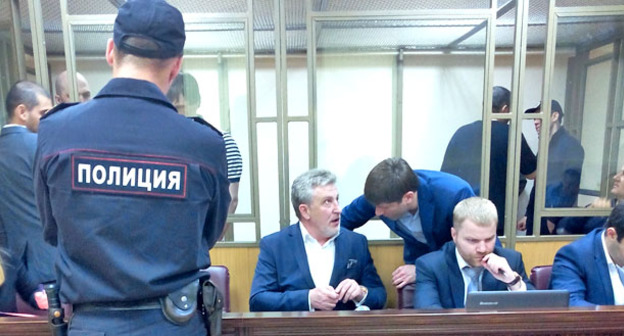 Рассмотрение дела Саида Амирова в окружном военном суде. Ростов-на-Дону, 19 мая 2015 г. Фото Олега Пчелова для "Кавказского узла"