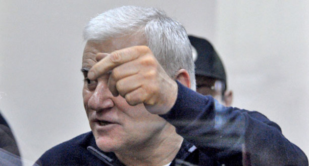 Саид Амиров в зале суда. Ростов-на-Дону, 19 мая 2015 г. Фото Олега Пчелова для "Кавказского узла"