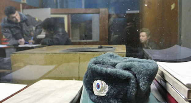 В полицейском участке. Фото Фото: Владимир Аносов / Югополис