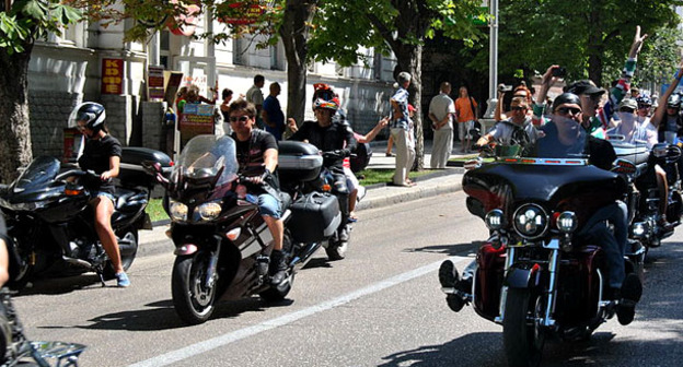 Байкеры. Фото: Koneco https://ru.wikipedia.org