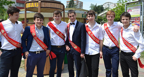 Выпускники в Сочи. 23 мая 2015 год. Фото Светланы Кравченко для "Кавказского узла"