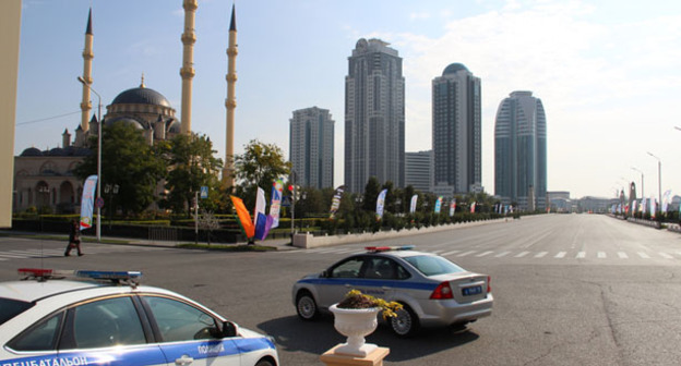 Грозный. Чечня. Фото Магомеда Магомедова для "Кавказского узла"