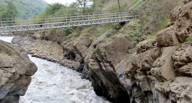Река Аргун. Фото Магомеда Магомедова для "Кавказского узла"