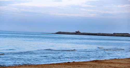 Каспийское море. Фото Магомеда Магомедова для "Кавказского узла"