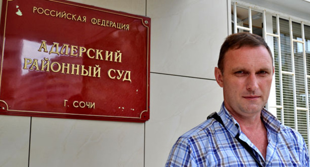 Подсудимый Сергей Фетисов. Фото Светланы Кравченко для "Кавказского узла"