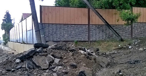 Последствия наводнения в Сочи. 26 июня 2015 г. Фото Анны Грицевич для "Кавказского узла"