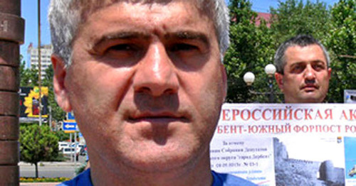 Шамиль Хадулаев. Фото Патимат Махмудовой для "Кавказского узла"