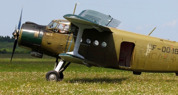 Ан-2 на аэродоме «Сиворицы». Фото: Игорь Двуреков, https://ru.wikipedia.org/wiki/Ан-2#/media/File:%D0%90%D0%BD%D1%82%D0%BE%D0%BD%D0%BE%D0%B2_%D0%90%D0%BD-2,_%D0%9D%D0%B8%D0%BA%D0%BE%D0%BB%D1%8C%D1%81%D0%BA%D0%BE%D0%B5_-_%D0%A1%D0%B8%D0%B2%D0%BE%D1%80%D0%B8%D1%86%D1%8B_RP45302.jpg
