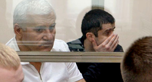 Саид Амиров (слева) и Юсуп Джапаров. Фото Олега Пчелова для "Кавказского узла"