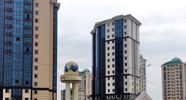 Гудермес сити. Фото Магомеда Магомедова для "Кавказского узла"