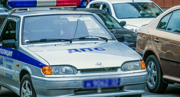 Полицейская машина. Фото: Денис Яковлев / Югополис