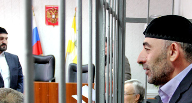 Имам Кисловодска Курман-Али Байчоров во время заседания суда. Фото Магомеда Магомедова для "Кавказского узла"