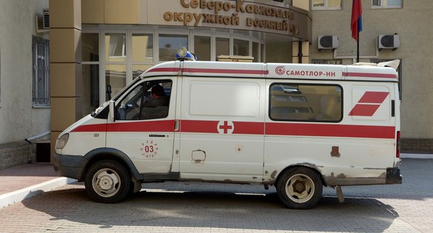 Северо-Кавказский окружной военный суд. Фото Олега Пчелова для "Кавказского узла"