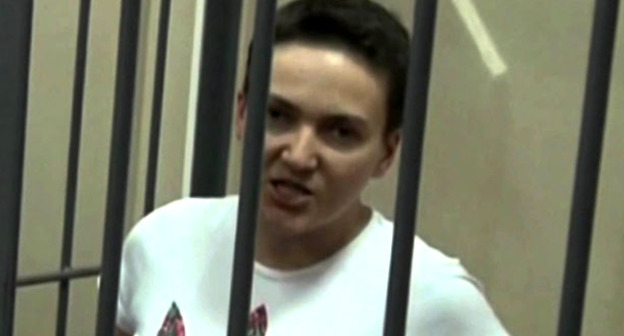 Надежда Савченко. Кадр из видео Украина сегодня/News Ukraine