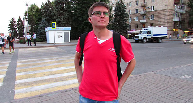 Борис Стихин. Фото Вячеслава Ященко для "Кавказского узла"