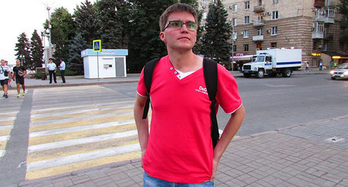 Борис Стихин. Фото Вячеслава Ященко для "Кавказского узла"