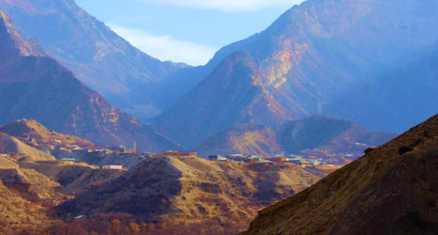 Село Гимры. Унцукульский район Дагестана. Фото: Гамзат Изудинов http://www.odnoselchane.ru/