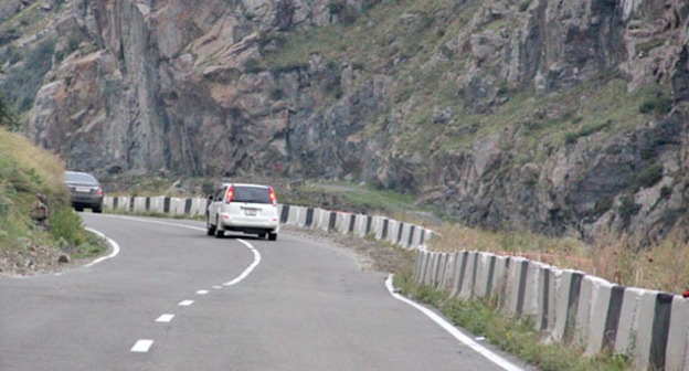 Военно-грузинская дорога. Фото Магомеда Магомедова для "Кавказского узла"