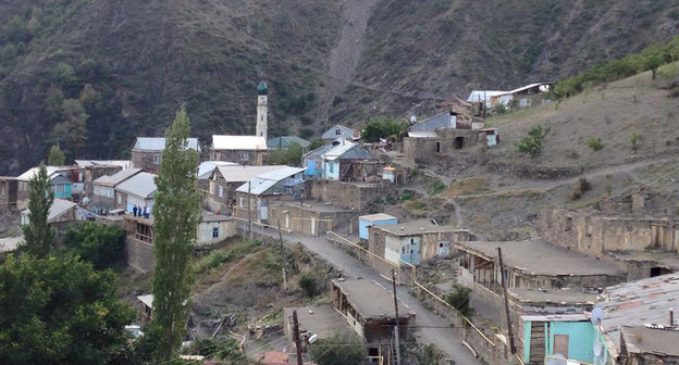 Село Эчеда, Цумадинский район Дагестана. Фото Мухамада Мурадова для "Кавказского узла"  