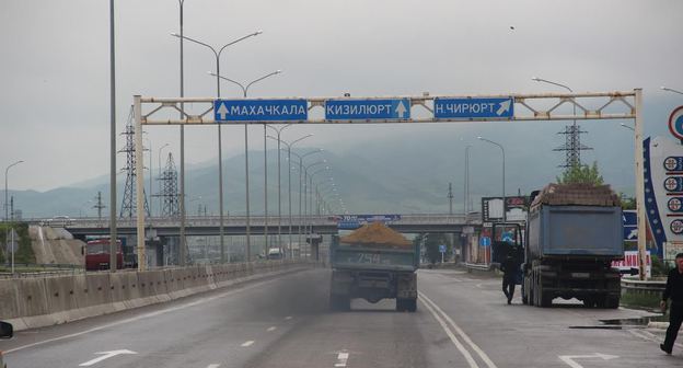 Трасса М29. Дагестан. Фото магомеда Магомедова для "Кавказского узла"