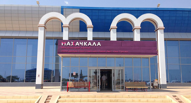 Аэропорт Махачкалы. Фото Магомеда Магомедова для "Кавказского узла"